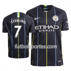 Camisetas Manchester City Sterling 7 Segunda Equipacion 2018/2019